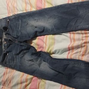 Express womens jeans 10s super skinny